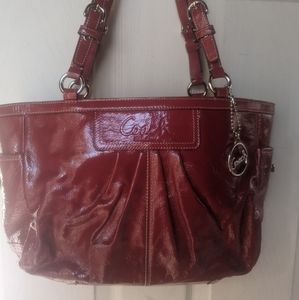 Red Coach Purse